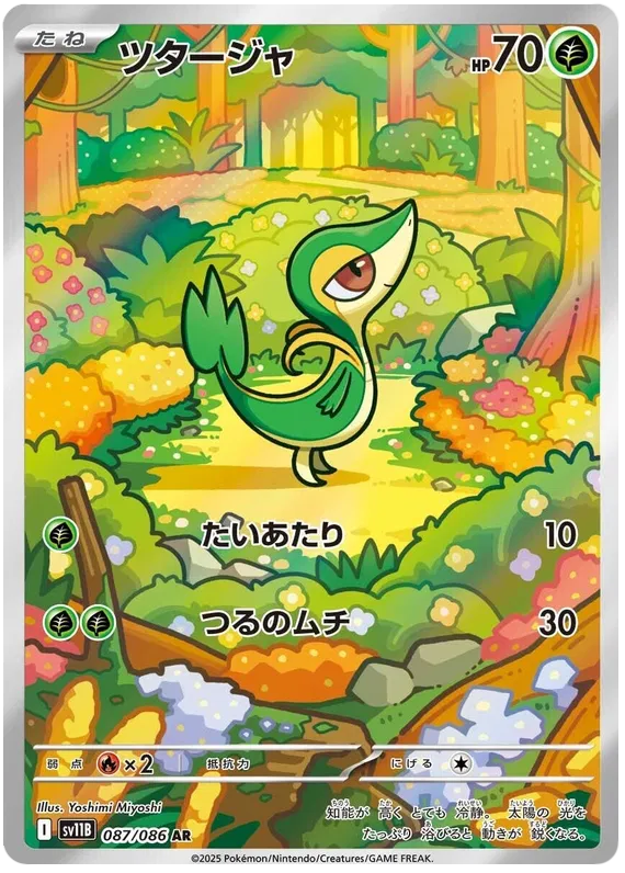 Snivy #087 AR - sv11B