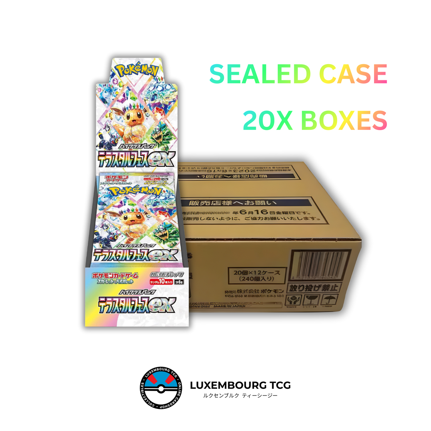 Terastal Festival - SEALED CASE
